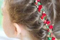 Дитячі зачіски на новий рік симпатичні новорічні варіанти симпатичні