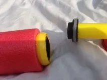 Іграшковий пневматичний пістолет своїми руками, Руки-гаки пневматичний