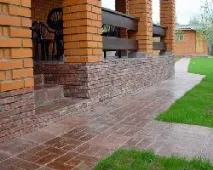 Як зробити вимощення навколо будинку своїми руками навколо