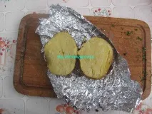 Картопля, запечена з сиром Картопля