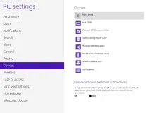 Як увімкнути Bluetooth у Windows 8 Bluetooth