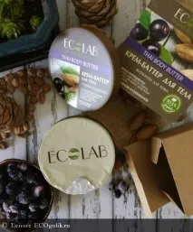Крем-баттер для тіла Вітаміни для шкіри Ecolab - відгук Екоблогера Lenore крем-баттер