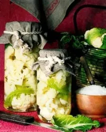 Консервування цвітної капусти в домашніх умовах домашніх