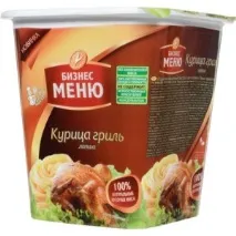 Локшина швидкого приготування Бізнес меню Курка гриль - «Коли зовсім нема чого поїсти - зійде швидкого