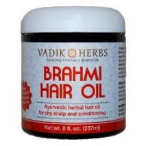 Олія для волосся Vadik Herbs Brahmi Hair Oil - «Бомба для росту та густини волосся! Індійське олія