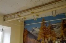 Монтаж дворівневої натяжної стелі стелі