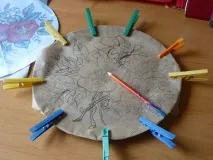 Мозайка з яєчної р клас яєчної