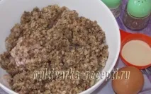 М’ясні котлети з грибами, покроковий рецепт з фото грибами