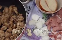 М’ясні котлети з грибами, покроковий рецепт з фото грибами