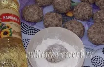 М’ясні котлети з грибами, покроковий рецепт з фото котлети