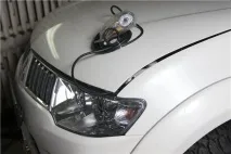 New Pajero Sport Лебідка в штатний бампер лебідка
