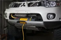 New Pajero Sport Лебідка в штатний бампер sport