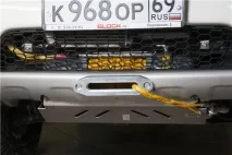 New Pajero Sport Лебідка в штатний бампер штатний