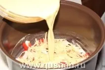 Омлет з грибами в мультиварці, Готуємо просто та смачно омлет