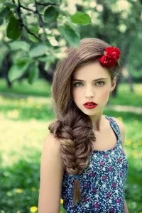 Плетіння ажурних кіс та кісок коси