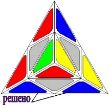 Пірамідка Рубіка 2х2 пірамідка