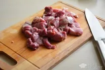 М’ясо в розсолі, запечене в духовці. запечене