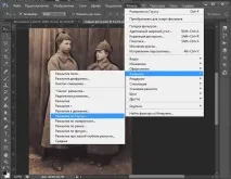 Ретуш старих фотографій у фотошопі - уроки малювання та дизайну в Adobe Photoshop фотошопі