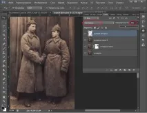 Ретуш старих фотографій у фотошопі - уроки малювання та дизайну в Adobe Photoshop фотографій