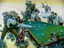український БІЛЬЯРД ПРИДУМАЛИ РОМАНТИКИ більярд