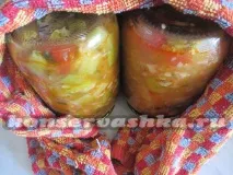 Салат - Анкл бенс - з кабачків з помідорами на зиму Заготовки на зиму кабачків