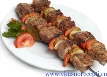 Шашлик з курки в духовці на шпажках рецепт з фото шашлик