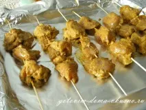 Шашлик з курки в духовці курки духовці