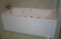 Установка акрилової ванни установка