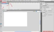 Тимчасова шкала Adobe Flash CS4 adobe