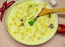 Смачний омлет з грибами - рецепт з покроковими фото грибами