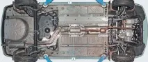 Вихлопна система (система випуску газів, що відпрацювали) Renault Logan газів