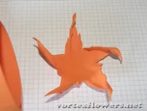 Вуалетка з трояндою - Помаранчевий настрій, Vortex Flowers flowers