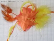 Вуалетка з трояндою - Помаранчевий настрій, Vortex Flowers flowers