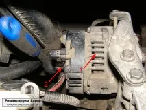 Заміна шківа колінчастого валу - Renault kangoo шківа