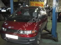 Заміна підвісного підшипника на автомобілі Toyota Estima toyota