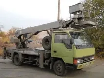 Автовишка 18 м в оренду електромонтажних робіт