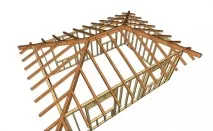 Чотирьохсхильний дах кроквяна система чотирьохсхильний