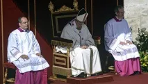 Франциску вручили символи папської влади - перстень Рибака та омофор - РИА Новости вручили