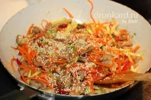 Фунчоза з м’ясом таовочами, Кухарі можна