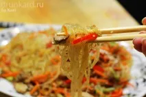Фунчоза з м’ясом таовочами, Кухарі кухарі