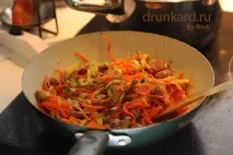 Фунчоза з м’ясом таовочами, Кухарі фунчоза