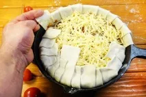 Грецький пиріг з м’ясом грецький