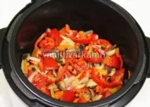 Гречка з овочами в мультиварці пісний рецепт з печерицями, Готуємо в мультиварках овочами