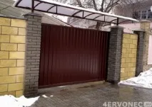 Як зробити відкатні підвісні ворота своїми руками, ролики для воріт відкатні