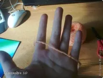 Як в’язати кіску на руках з ниток. язати
