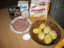 Картопляні зрази з м’ясом (покроковий рецепт з фото) покроковий