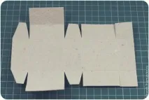 Коробочка з паперу ручної роботи коробочка