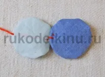 Гарне покривало з клаптиків нитку