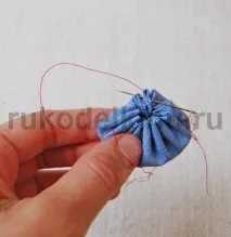 Гарне покривало з клаптиків кола
