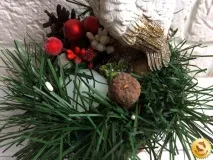 Новорічна композиція своїми руками для дитячого садка майстер клас з фото своїми